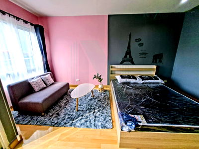 คอนโดให้เช่า : 🔺 ให้เช่าคอนโด ไอริส แอเวนิว อ่อนนุช-สุวรรณภูมิ อาคาร 1 ชั้น 3 สตูดิโอ ขนาด 28.00 ตรม ใกล้ โสภณซุปเปอร์มาร์ท