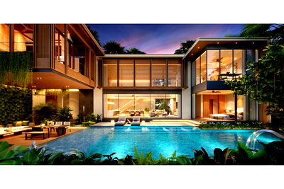 บ้านเดี่ยว ถลาง ภูเก็ต : [920491004-337] "สัมผัสวิลล่าหรู 5 ห้องนอน ใต้ฟ้าไทย"