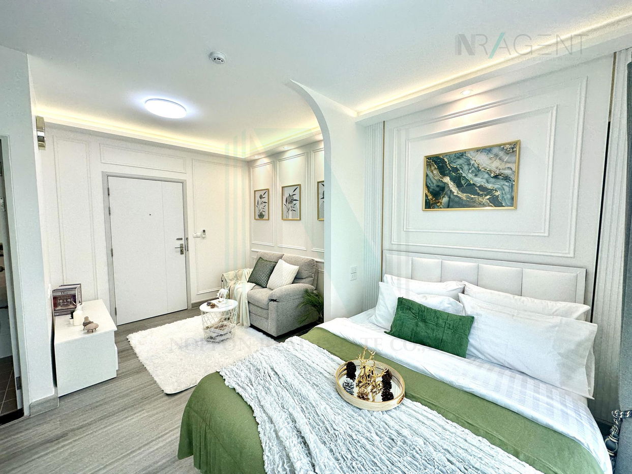 picture ðĐ For Sell Condo UNIO RAMA 2 - THAKHAM Building C, Floor 3,1 bed room, Room size 23 sqm - 3/8