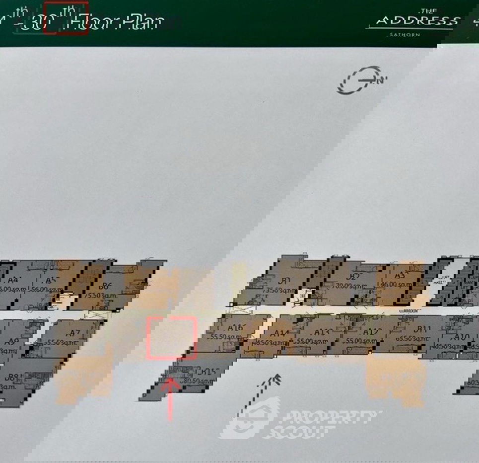 รูป คอนโด 1-ห้องนอน ที่ ดิ แอดเดรส สาทร ใกล้ BTS เซนต์หลุยส์ (ID 2351406) - รูปที่ 11/19