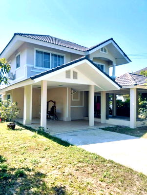 Houses for sale Chiang Mai : 2-Storey Single House for Sale in Sansai, Chiang Mai 162 Sq. Wah