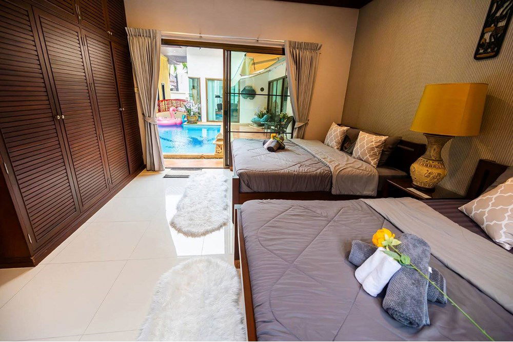 รูป [920471004-1021] พูลวิลล่าที่สวยงามในหาดจอมเทียนให้เช่า - รูปที่ 6/19