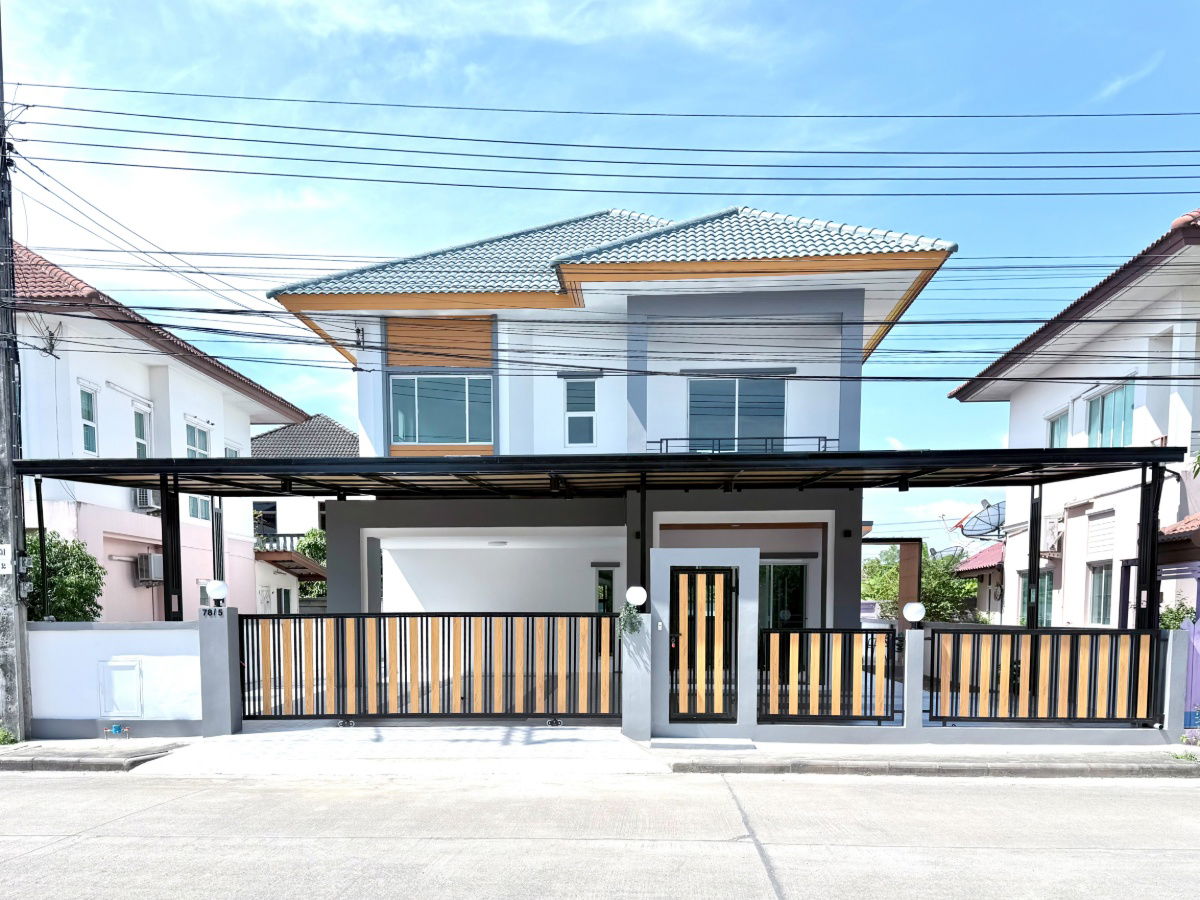 รูป บ้านเดี่ยว สวยๆ แต่งใหม่ทั้งหลัง พร้อมเฟอร์ หมู่บ้าน เปี่ยมภิรมย์ รีสอร์ท รีโนเวทใหม่ พร้อมอยู่ คู้ซ้าย หนองจอก ซอยมิตรไมตรี 2 - รูปที่ 1/47