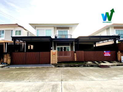 บ้านเดี่ยว นิคมอุตสาหกรรมบางปู : ขายด่วน ภัสสร ไพรด์ ศรีนครินทร์-หนามแดง ภายใน “Pruksa Avenue” บ้านเดี่ยวสไตล์ Modern Classic