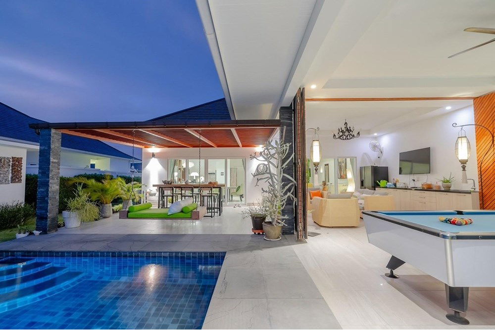 รูป [920011003-109] บ้านหรูหัวหิน 5 ห้องนอน พร้อมสระส่วนตัว - รูปที่ 9/65