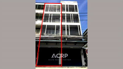 เช่าอาคารพาณิชย์ วิทยาลัยดุสิตธานี : ให้เช่าตึกแถว 4 ชั้น อ่อนนุช 47 ทำเลดี ติดถนนใหญ่ ใกล้รถไฟฟ้าสายสีเหลือง