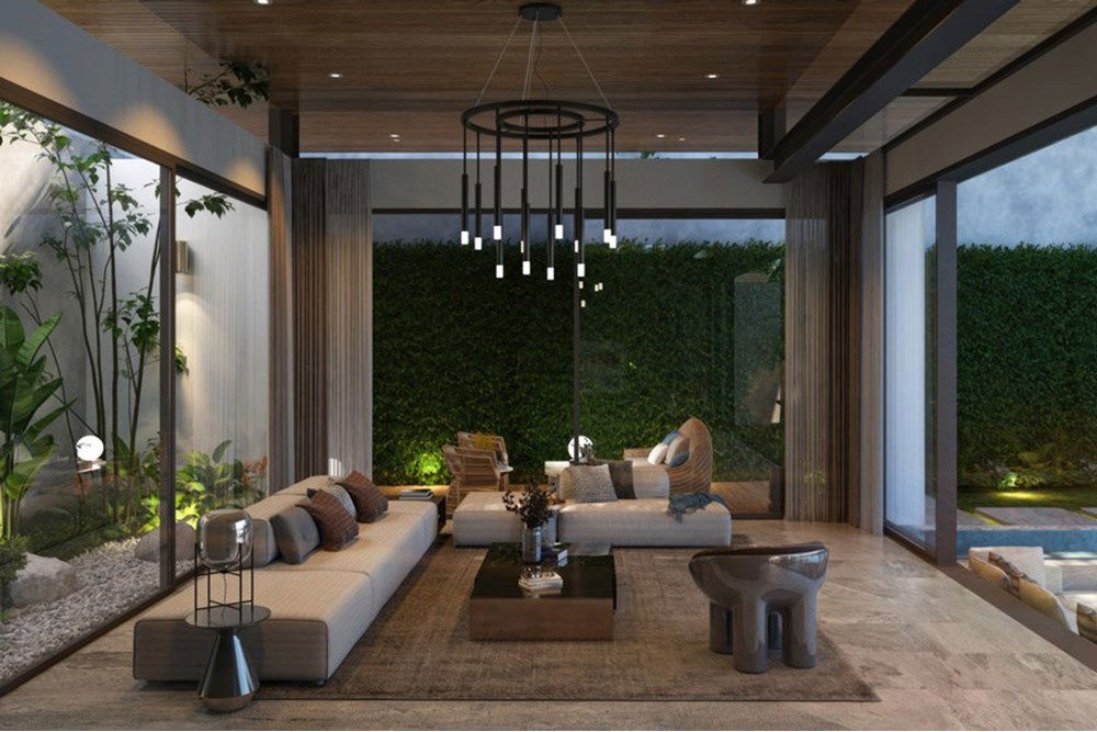 รูป [920491004-325] Luxury 3-Bedroom Pool Villa with Tropical Garden Views. - รูปที่ 3/6