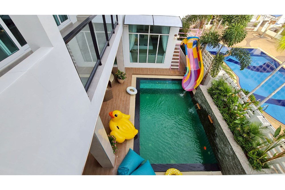รูป [920311028-281] เช่าบ้านพูลวิลล่าพัทยา Royal Park Village ใกล้หาดจอมเทียน - รูปที่ 10/32