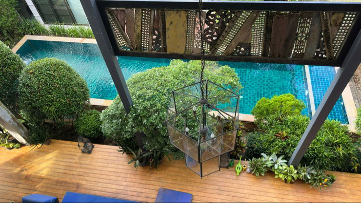 รูป บ้านหรูเชียงใหม่ ทำเลกลางเมือง วิวสวยใกล้ดอยสุเทพ ออกแบบโดยศิลปินแห่งชาติ - รูปที่ 6/37