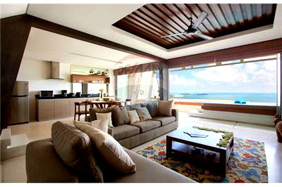 Houses for rent Ko Samui Surat Thani : [920121001-2210] Panoramic sea views villa in Chaweng