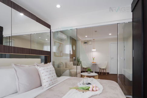 🔺 For Sell Condo PARC EXO KASET-NAVAMINTRA Building A, Floor 6,1 bed room, Room size 32 sqm