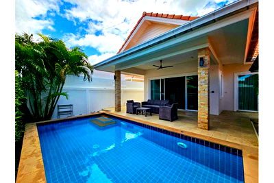 Houses for sale Cha-Am Petchburi : [920601001-298] 2 Bed 2 Bath, Modern Pool Villa in Sam Phra Ya For Sale