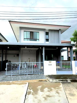 ขายบ้านเดี่ยว : ขาย บ้านเดี่ยว ฮาบิเทีย ชายน์ ท่าข้าม พระราม2 50ตรวา. 3นอน2น้ำ บ่านสวยสภาพดี เพียง 4.59mb 