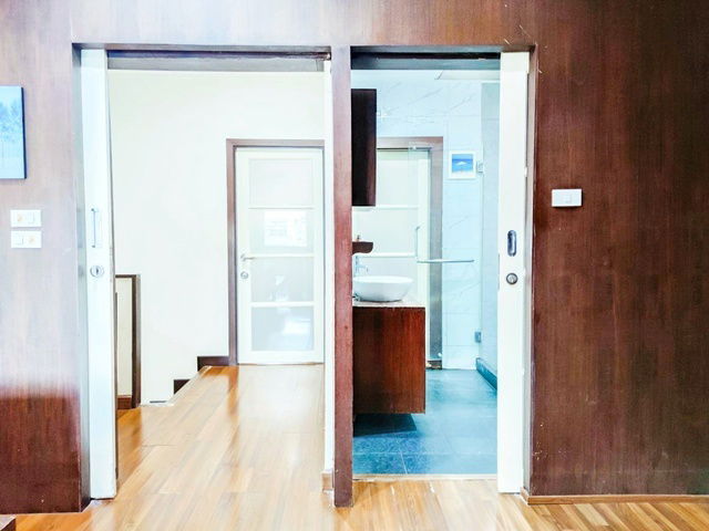 picture Large renovated BRT Rangsit University 1.5km. 2-story detached house for rent corner unit 32sq.wa. - 8/8