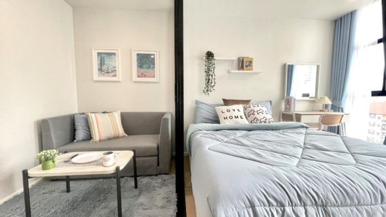 Ivory ต้นรัชดา 32 ห้องพร้อมเข้าอยู่ วิวนอก