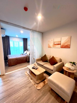 คอนโดให้เช่า : ให้เช่าคอนโด รีเจ้นท์ โฮม บางนา อาคาร A ชั้น 28 1 ห้องนอน ขนาด 28 ตรม ใกล้ BTS บางนา