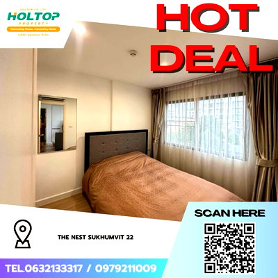 คอนโดให้เช่า : #Z3180💥 141168 🔥ให้เช่าคอนโด The Nest Sukhumvit 22