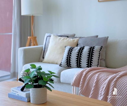 ✨Flash Deal ✨ Fullerton Sukhumvit ( 2Bed 2Bath 95.98SQM.) แต่งครบพร้อมอยู่ !! เพียง 78,000บาทต่อเดือน Tel.0981315848 @propmatch