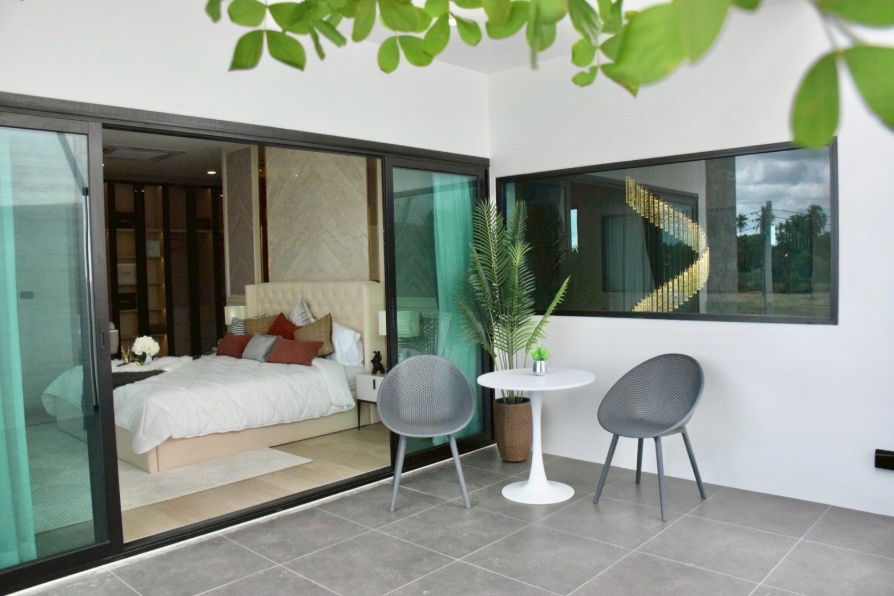 รูป โครงการบ้านเดี่ยวไพรเวทพูลวิลล่าสุดหรู หลังใหญ่ 2 ชั้น ใกล้มอเตอร์เวย์สาย 7 หนองเกตุใหญ่-พัทยา - รูปที่ 19/22