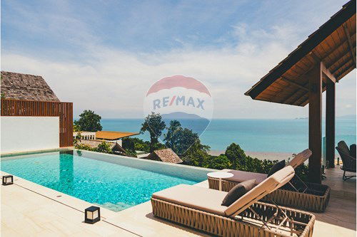 รูป [920121001-2952] Panoramic 3BR Sea-View Villa in Bang Por, North Samui - รูปที่ 1/31