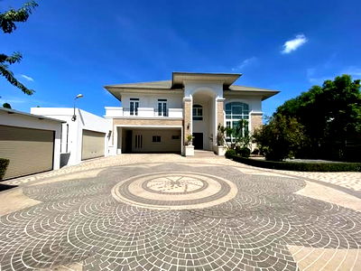 บ้านเดี่ยว มหาวิทยาลัยศิลปากร เมืองทองธานี : HR2996ขายบ้านเดี่ยว เนื้อที่ 1 ไร่เศษ พร้อมสระว่ายน้ำส่วนตัว หมู่บ้านคฤหาสน์ทายาท ใกล้เมืองทองธานี