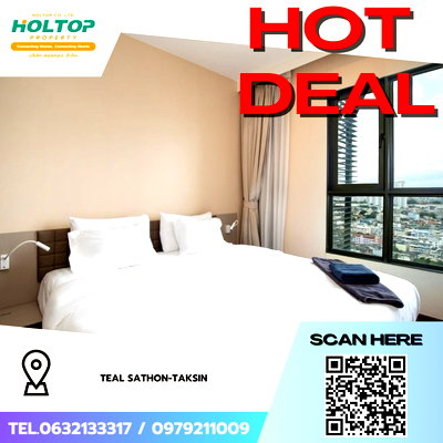 Condos for rent : #Z3178💥 141168 🔥Condo for rent: Teal Sathon-Taksin