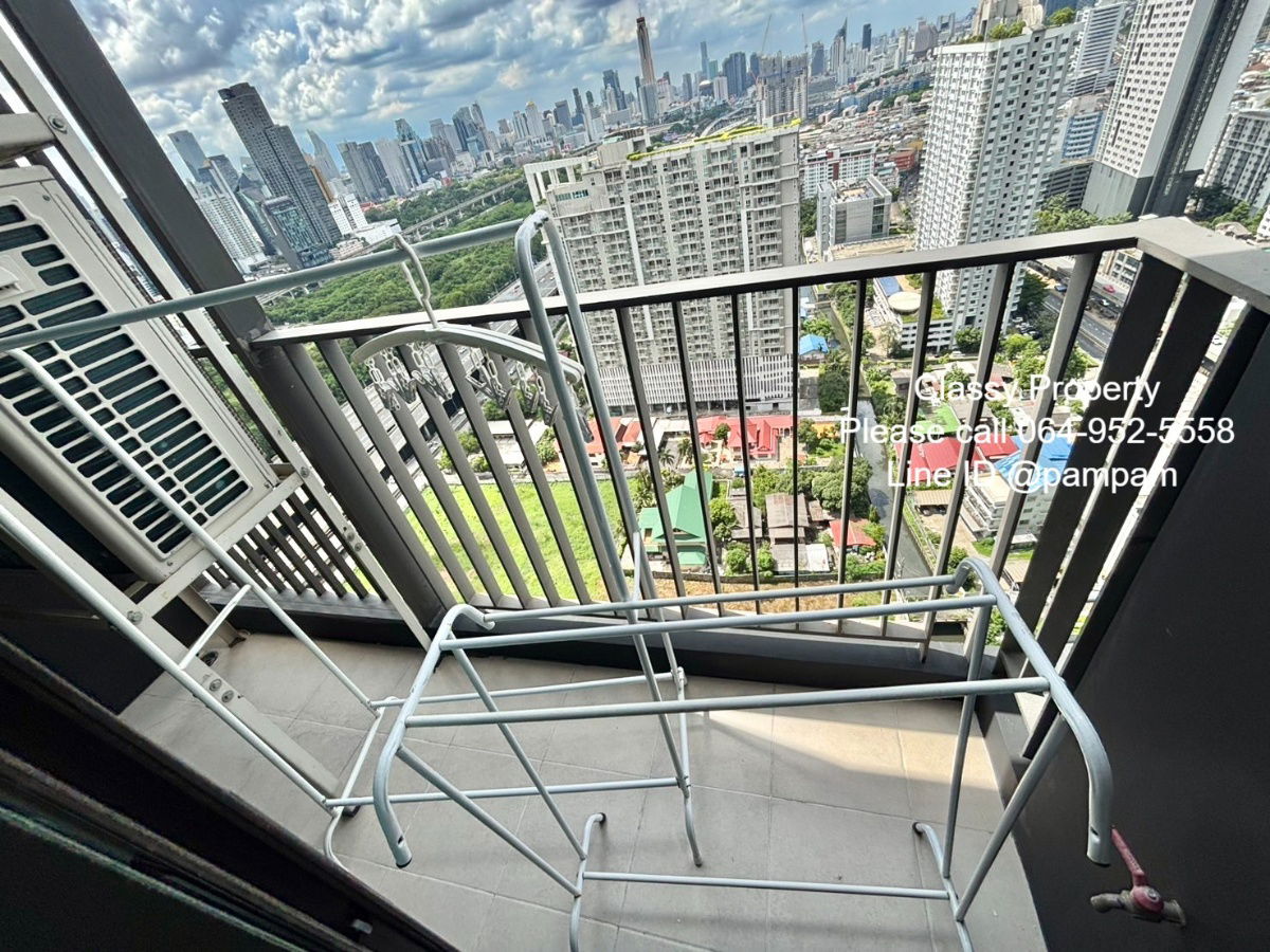 picture *** Condo for rent : Life Asoke-Rama 9 1 Bed 1 Bath High floor Fully furnished near MRT Rama9 21,000 baht 🔥🔥🔥*** - 16/17