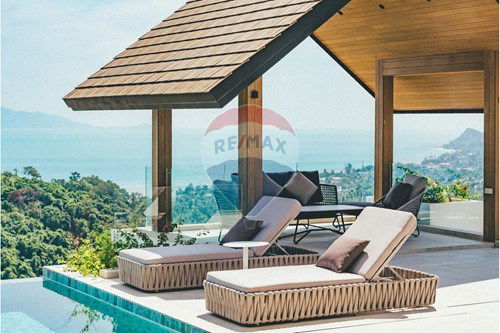 รูป [920121001-2952] Panoramic 3BR Sea-View Villa in Bang Por, North Samui - รูปที่ 3/31