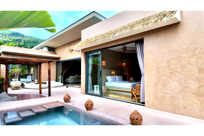 บ้านเดี่ยว เกาะสมุย สุราษฎร์ธานี : [920121059-26] Designer-luxurious 3-Bedroom Pool Villa -Lamai