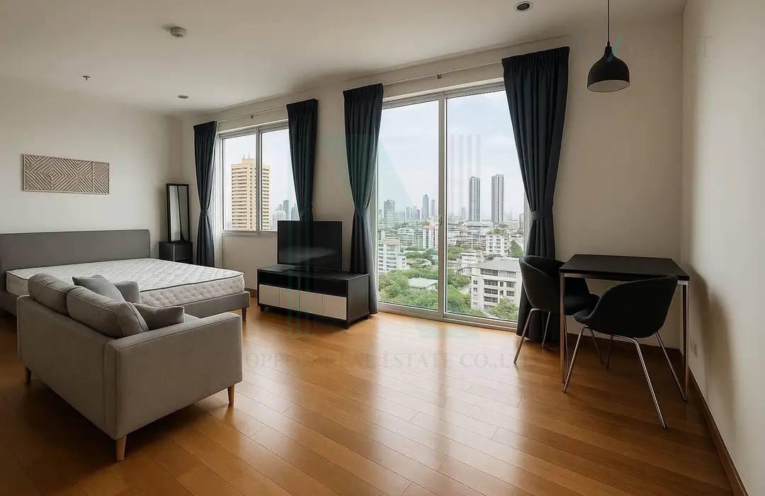 picture For Rent Condo VILLA SATHORN Building 1, Floor 7,Studio, Room size 40.00 sqm - 1/8