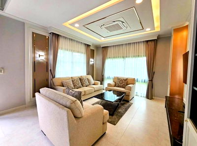 เช่าบ้านเดี่ยว เมืองเชียงใหม่ เชียงใหม่ : 🏡ให้เช่าบ้านใหม่ — โครงการเศรษฐสิริ รวมโชค (Setthasiri Ruamchok)  บ้านหลังใหญ่ หรูหรา ตกแต่งครบ พร้อมเข้าอยู่!