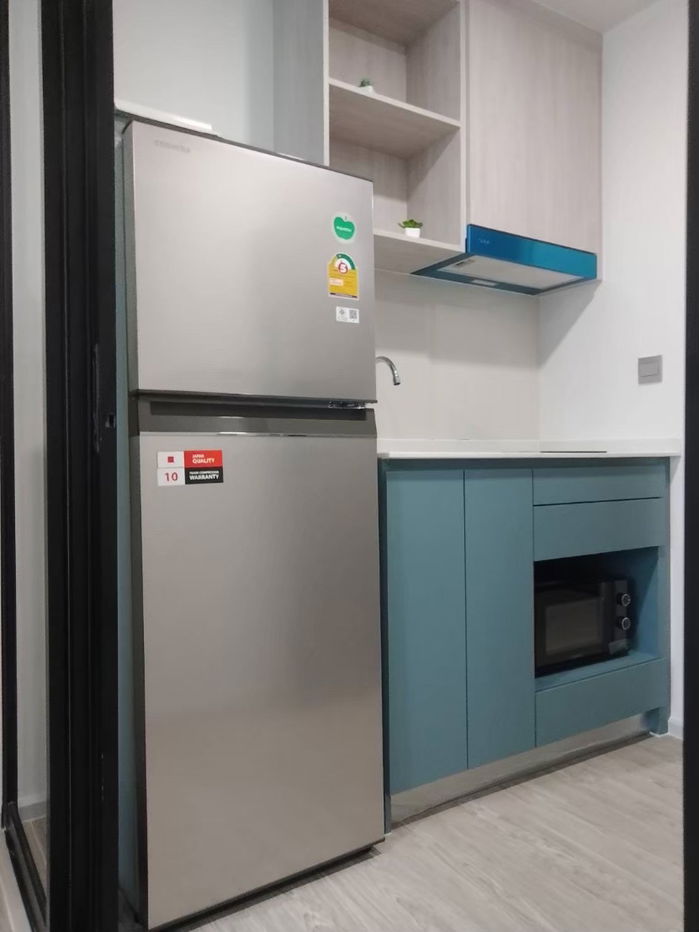 รูป 💎 ให้เช่า Kave seed ม.เกษตร ห้อง 28 ตรม.ค่าเช่า 10,000/เดือน ตกแต่งแนว modern + minimal., เฟอร์นิเจอร์และคฟฟ.ครบครัน - รูปที่ 11/15