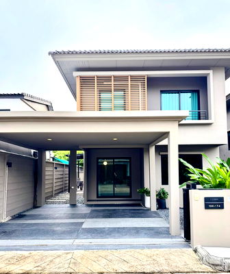 บ้านเดี่ยวให้เช่า : บ้านเดี่ยวโมเดิร์น แต่งสวยทั้งหลัง | Areeya Como Botanica บางนา | ทำเลดีสุด ใกล้ MEGA Bangna”