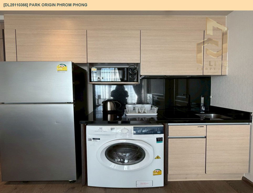 picture DL25110366 Condo for rent, PARK ORIGIN PHROM PHONG near BTS Phrom Phong, ready to move in, call urgently 0638692663 LineID @897iyzll - 6/10