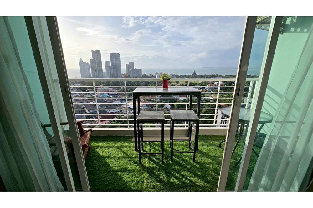 รูป [920471004-1031] คอนโด 1 ห้องนอน พร้อมวิวเมืองและทะเลที่สวยงามใน เอ.ดี. ไฮแอท วงศ์อมาตย์ - รูปที่ 5/10