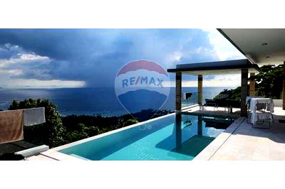 เช่าบ้านเดี่ยว เกาะสมุย สุราษฎร์ธานี : [920121057-9] Stunning Seaview villa available for rent