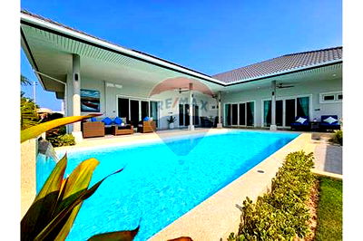 Houses for sale Hua Hin Prachaubkirikhan : [920601001-52] Brand New Luxury Pool Villa (Type A) in Hua Hin Soi 112 For Sale