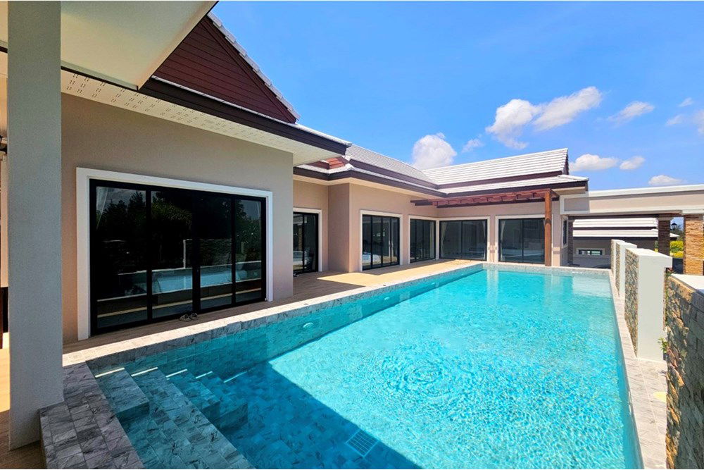 รูป [920601001-518] ทองสุขพูลวิลล่า, 4 ห้องนอน 5 ห้องน้ำในปราณบุรี - รูปที่ 1/44