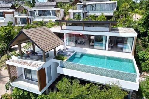 รูป [920121001-2952] Panoramic 3BR Sea-View Villa in Bang Por, North Samui - รูปที่ 2/31