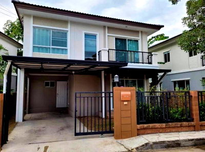 เช่าบ้านเดี่ยว บุญถาวร เชียงใหม่ : 🏡 ให้เช่าบ้านเดี่ยว 2 ชั้น โครงการภัสสร ไพรด์ (น้ำไม่ท่วม) บ้านสวย เฟอร์นิเจอร์ครบ พร้อมอยู่ได้เลย! ✨