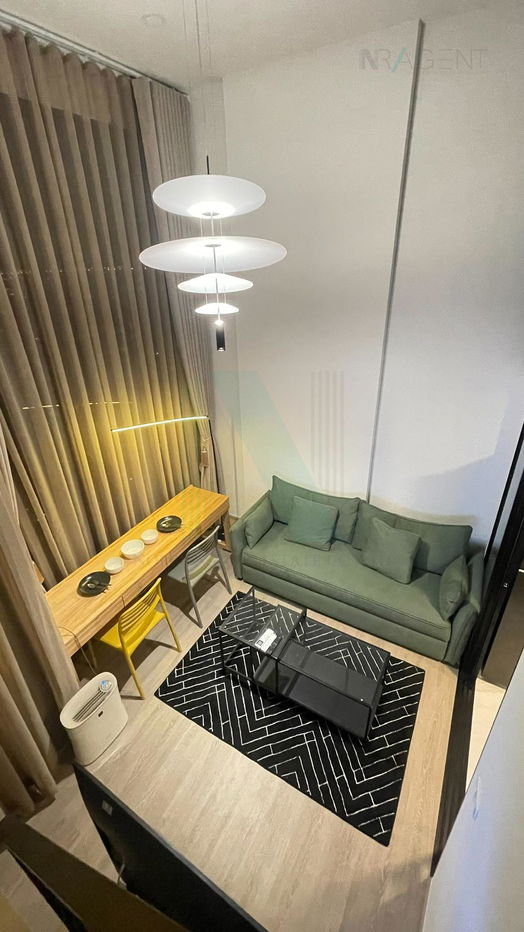 picture 🔺 For Rent Condo ORIGIN PLUG & PLAY NONTHABURI STATION Building 1, Floor 21,Duplex, Room size 33 sqm - 2/8