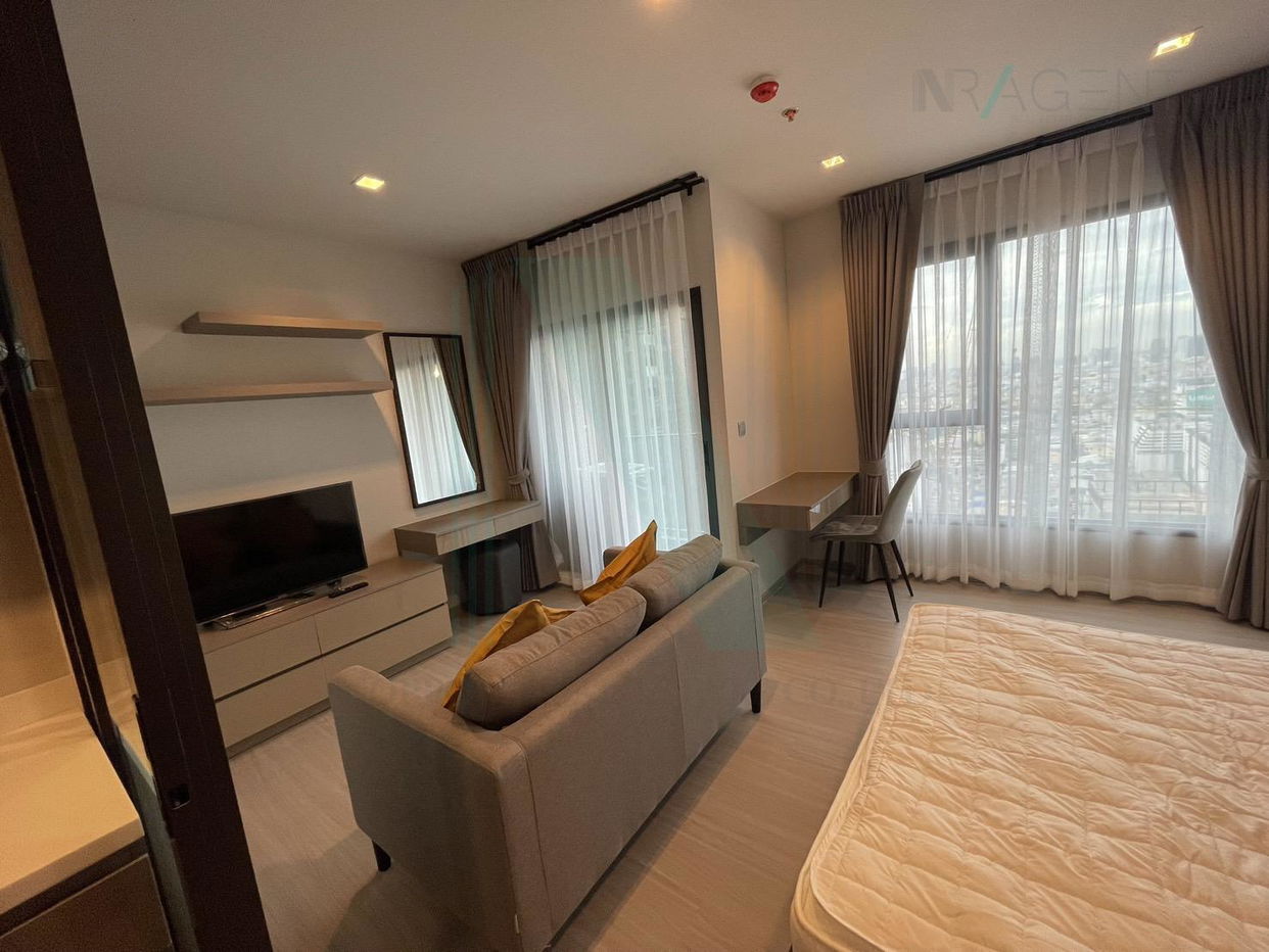 picture 🔺 For Rent Condo LIFE ASOKE - RAMA 9 Building 1, Floor 32,Studio, Room size 28 sqm - 8/8