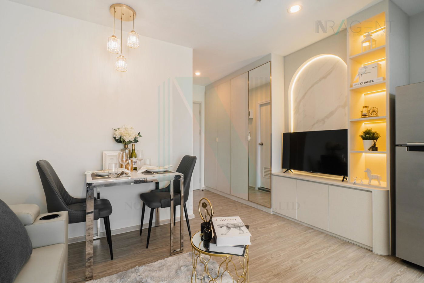 picture ðš For Rent Condo REGENT HOME BANGNA Building B, Floor 25,1 bed room, Room size 28.00 sqm - 5/8