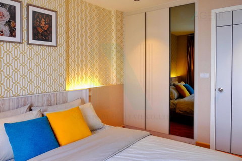 รูปภาพ 🔺 For rent condo THE PRESIDENT PETCHKASEM-BANGKHAE Building 1, Floor 25,1 bed room, Room size 34 sqm