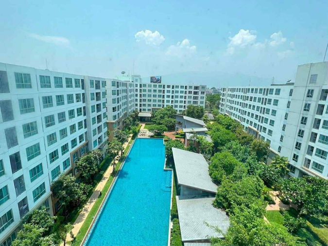 ♦️ให้เช่า ดีคอนโดนิม วิวสระ  37ตรม.ชั้น8 ตึกบี 13,000บาท ☎️064-792-4426(เบญ)