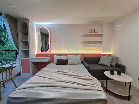 ðš For Rent Condo ATMOZ TROPICANA BANGNA Building D, Floor 3,Studio, Room size 24.00 sqm