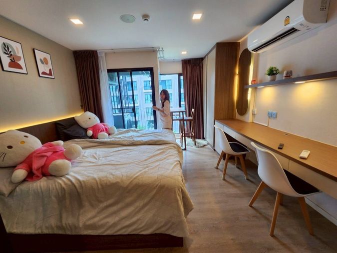 🏡 ให้เช่า Kave Town Shift💖  ✨ ตึก A ชั้น 6 วิวสระ