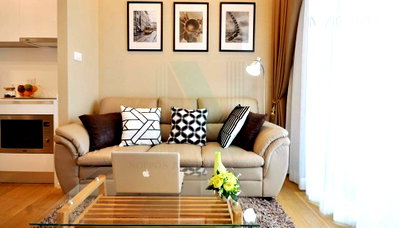 Condos for rent : For Rent Condo THE SAINT RESIDENCES Building B, Floor 16,1 bed room, Room size 35.00 sqm