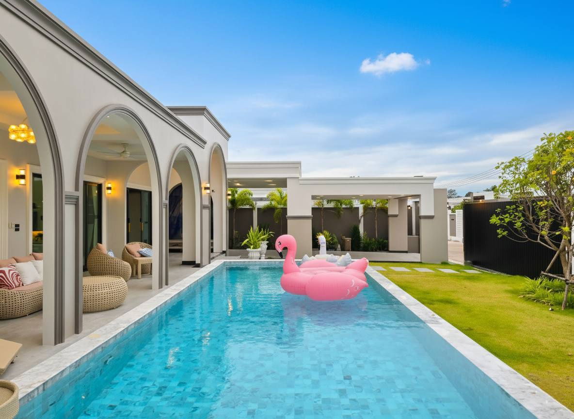 picture "Modern Classic Pool Villas Pattaya" Newly built pool villas in Pattaya, ready to move in - 21/30