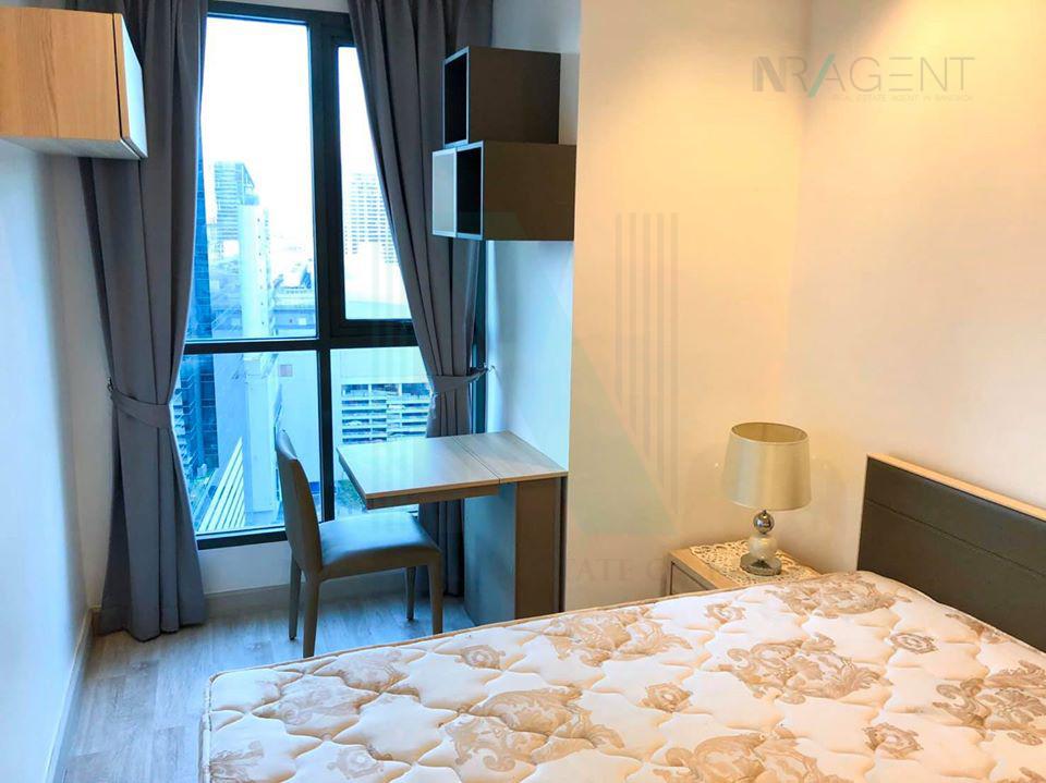 รูป 🔺 ให้เช่าคอนโด ไอดีโอ โมบิ พระราม 9 อาคาร 1 ชั้น 25 1 ห้องนอน ขนาด 31.00 ตรม ใกล้ เซ็นทรัลพระราม 9 - รูปที่ 5/8